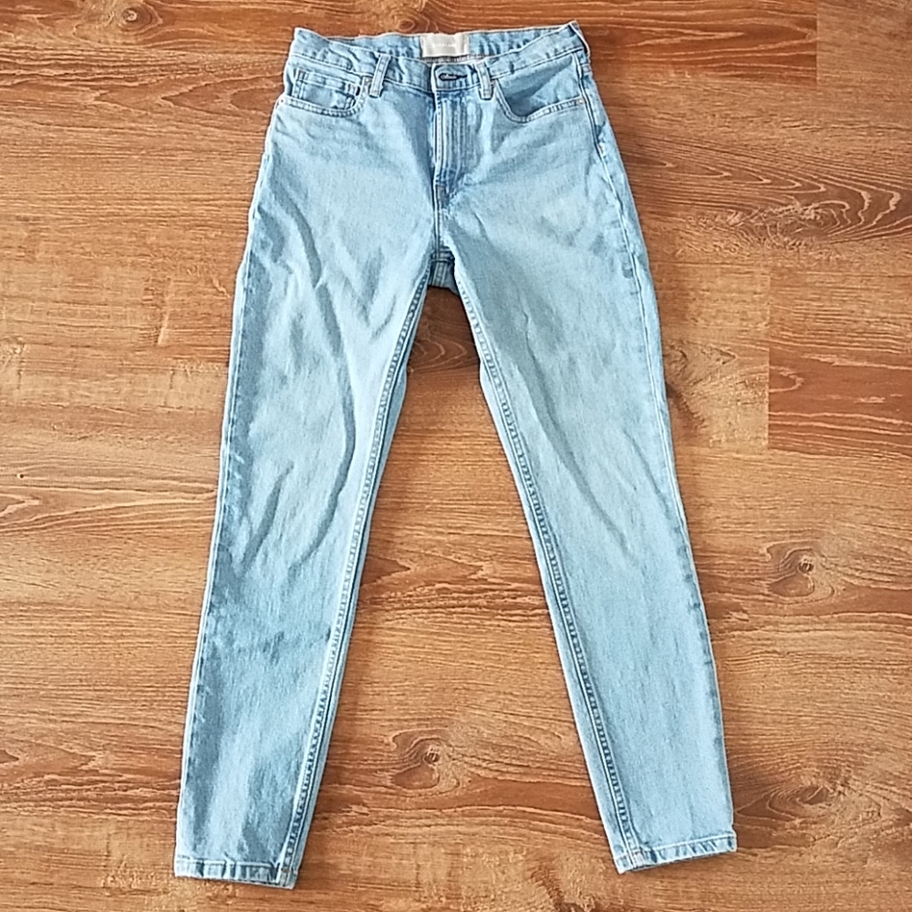 Everlane High Rise Skinny Jeans, Size 27R